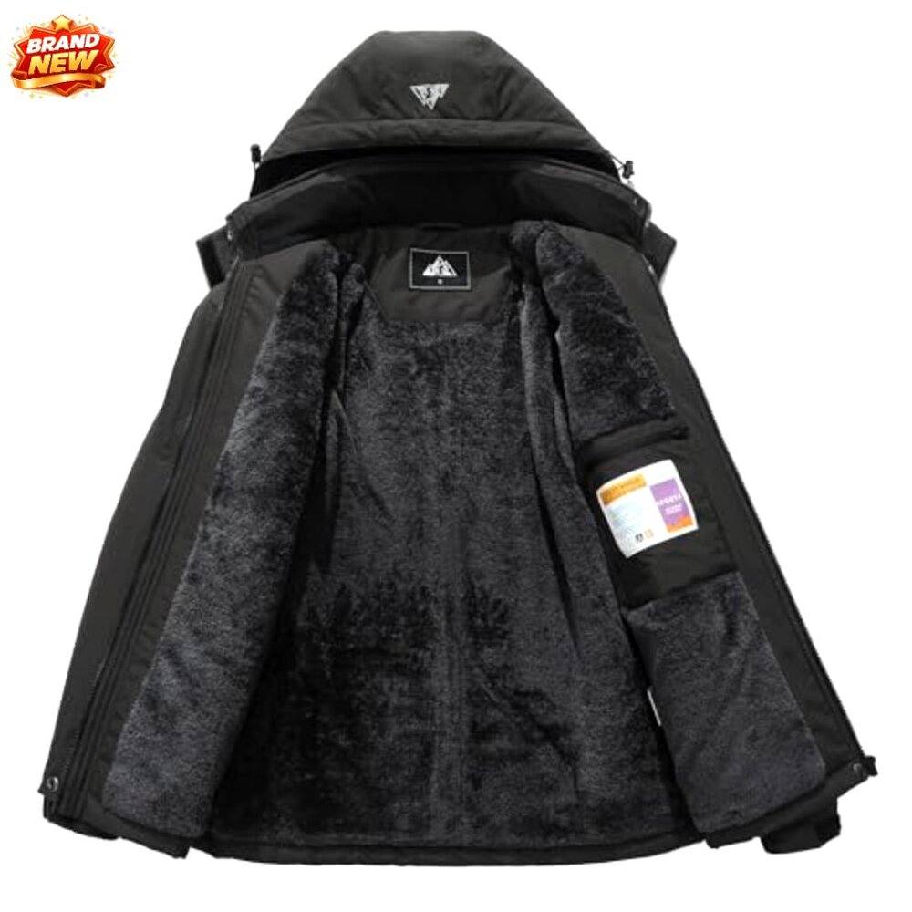 Waterproof Ski Snowboard Jacket Windproof Hooded Winter Coat - Picture 5 of 7